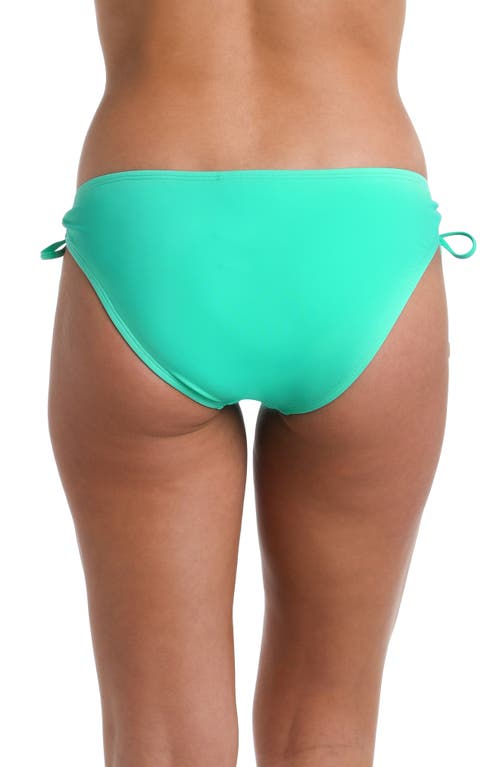 Shop La Blanca Island Goddess Hipster Bikini Bottoms In Seafoam