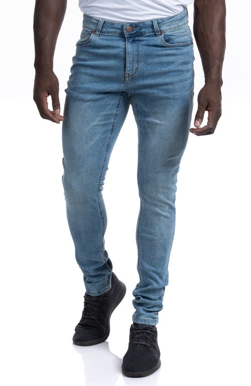 Straight Athletic Fit Jeans in Light Wash