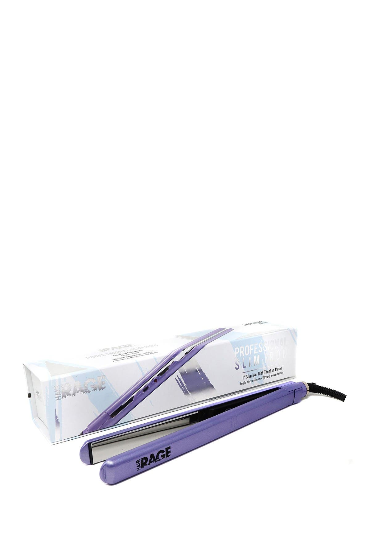 Cortex Usa Hair Rage 1" Slim Flat Iron Titanium In Lavender