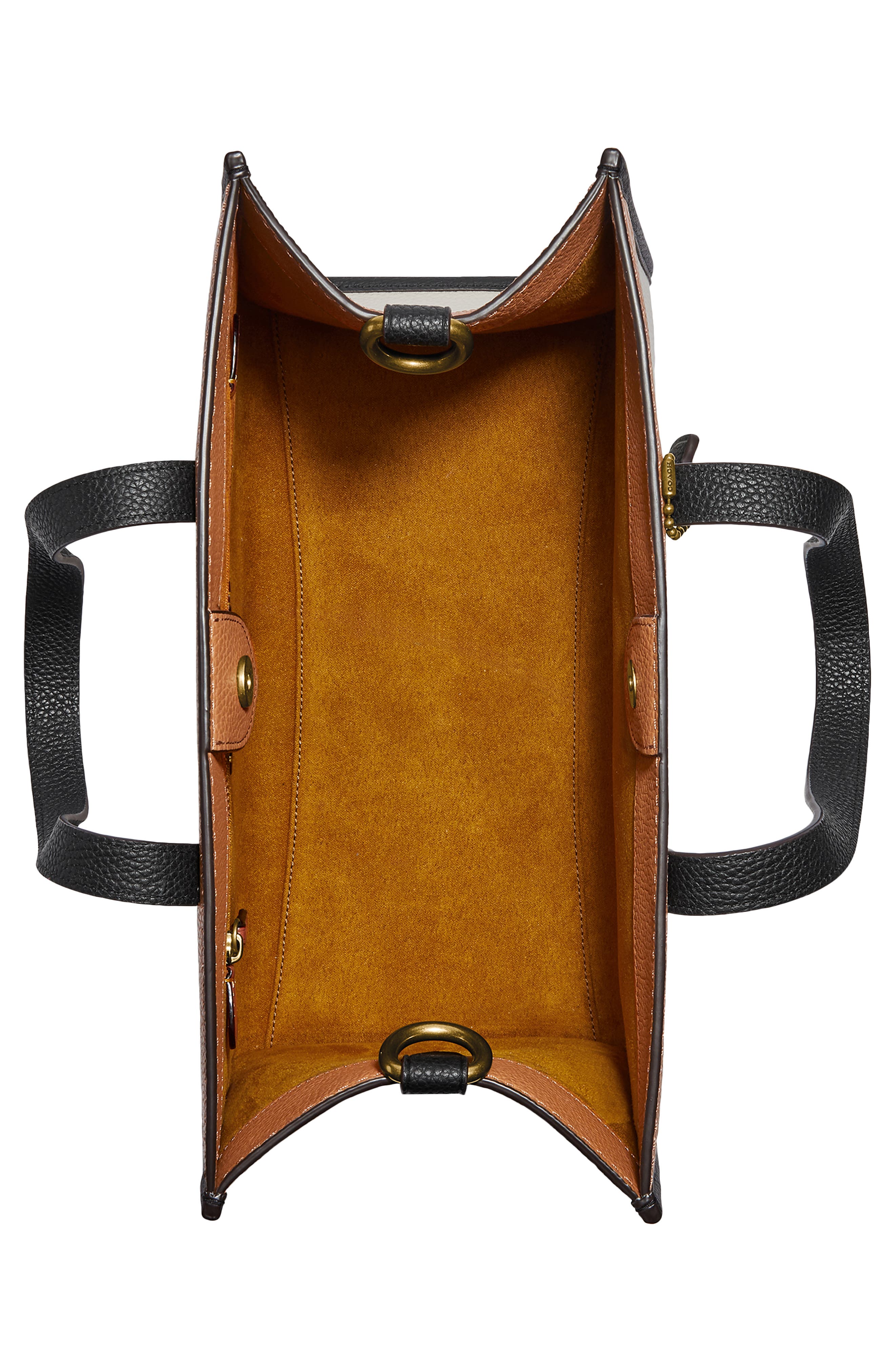 COACH Field Logo Embossed Colorblock Tote Nordstrom