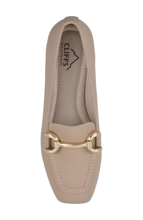 Shop Cliffs By White Mountain Bestow Bit Loafer In Natural/smooth