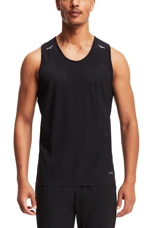 Breathe Easy Mesh Tank in Carbon