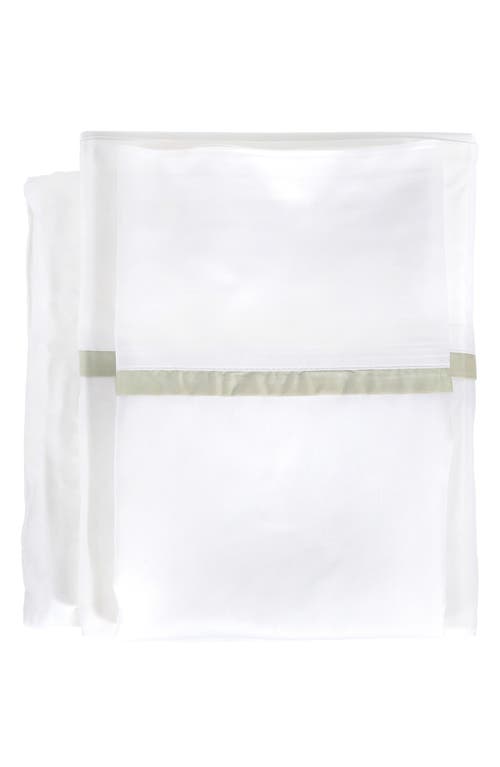 Pom Pom at Home Langston Sateen Sheet Set in Seaglass at Nordstrom