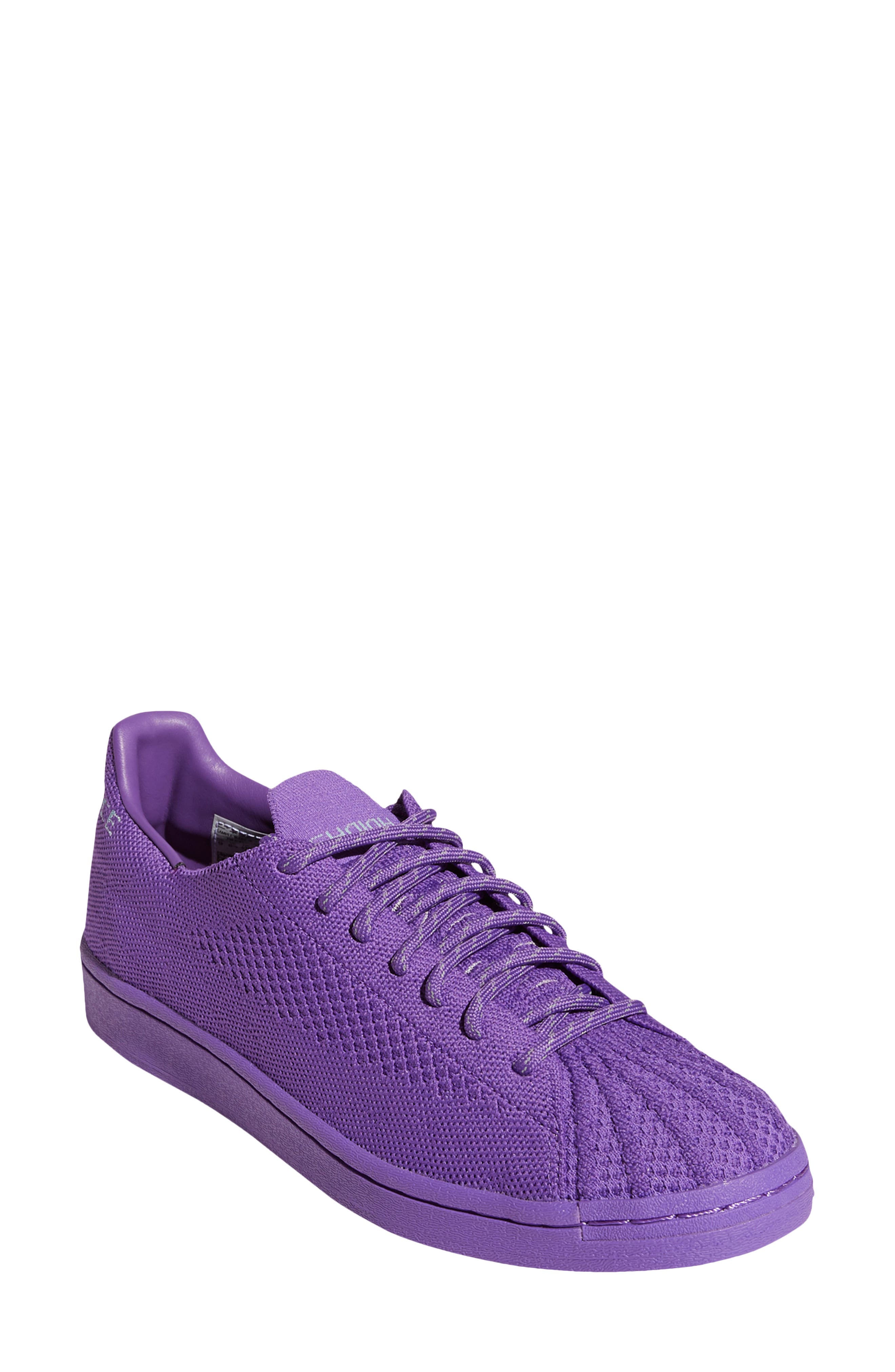 superstar primeknit women purple