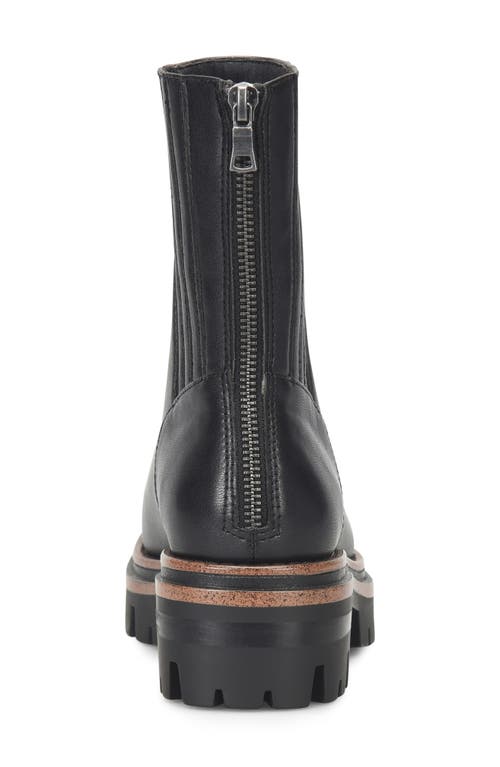Korks Vivi Lug Sole Boot In Black