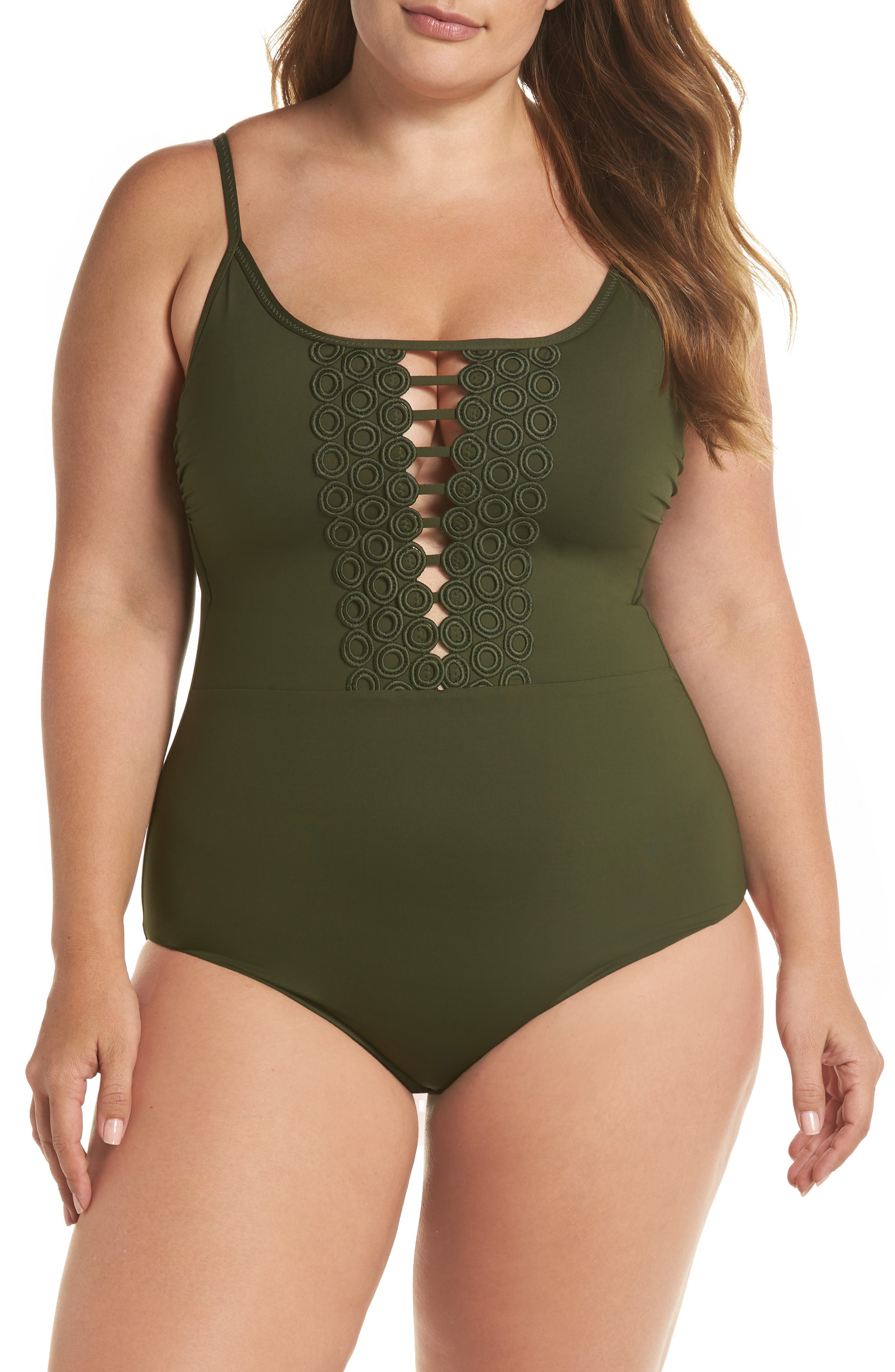 plus size swimwear nordstrom