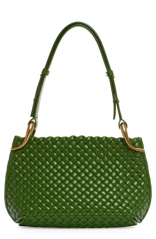 Bottega Veneta® Small Clicker Shoulder Bag in Avocado. Shop online