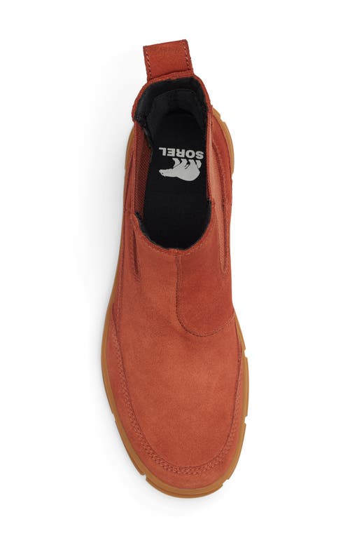 Sorel Explorer Chelsea Boot In Sanguine/ Gum 2
