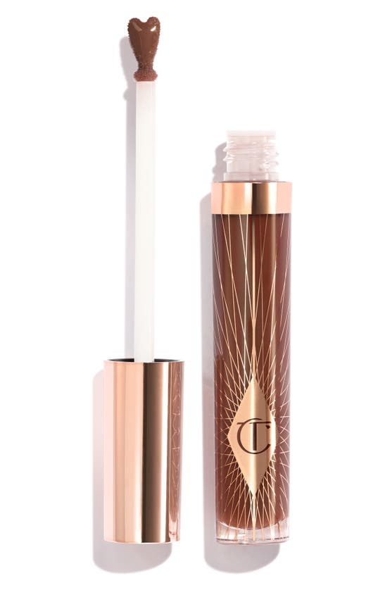 Shop Charlotte Tilbury Collagen Lip Bath Lip Gloss In Pillow Talk Deep