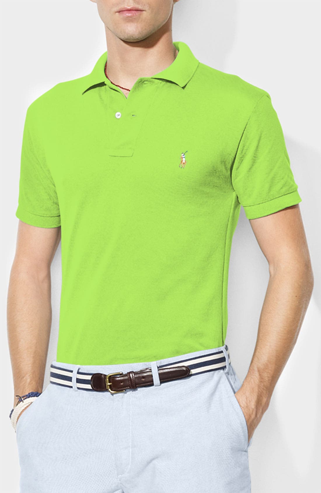 Polo Ralph Lauren Classic Fit Cotton Mesh Polo Nordstrom