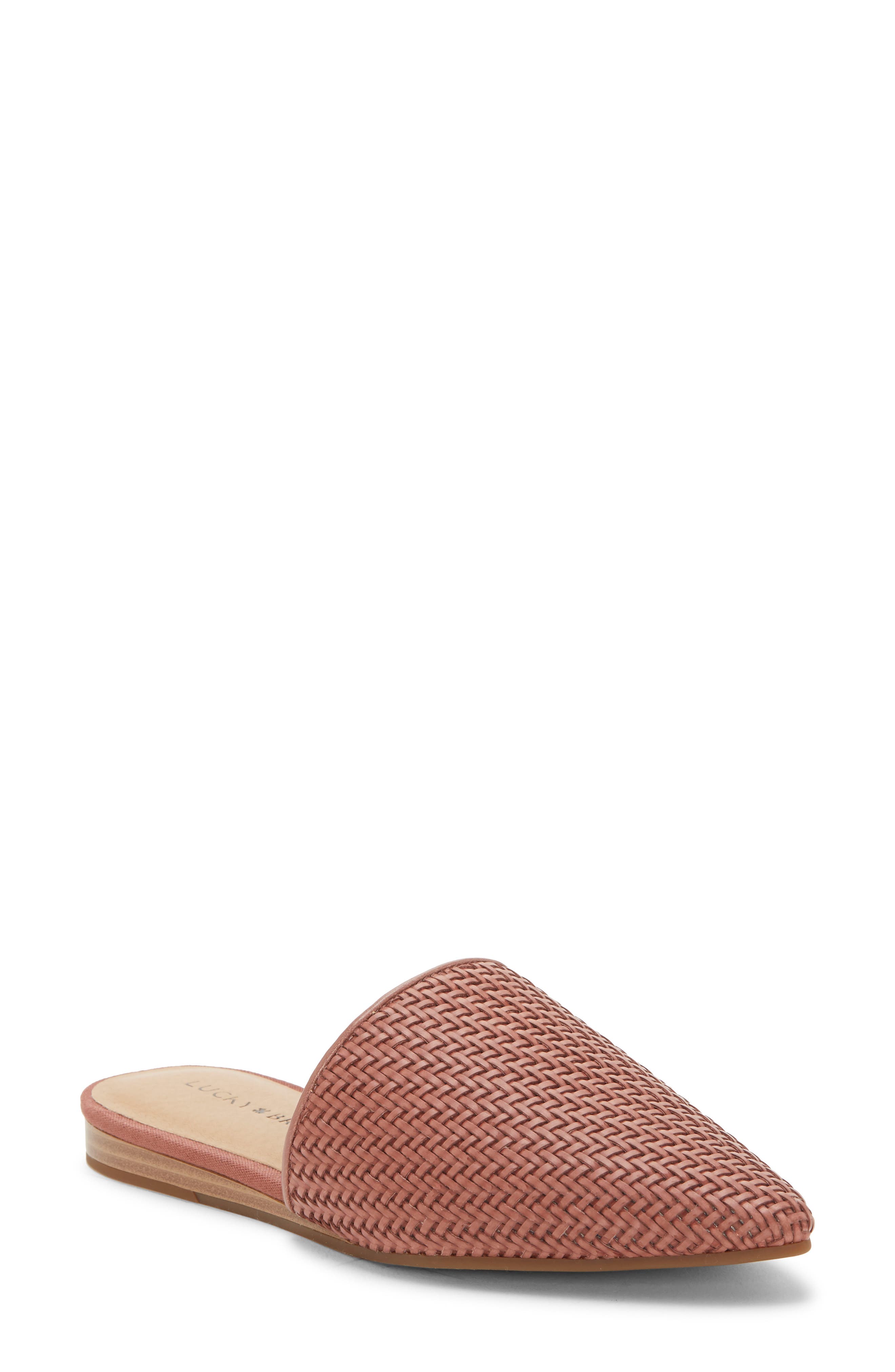 Lucky Brand Bradell Pointy Toe Mule, Pink