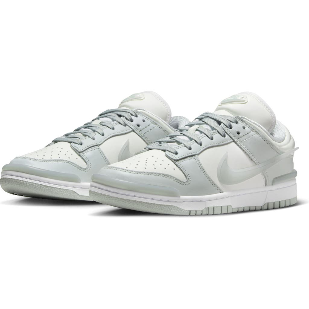 Nike Dunk Low Twist Sneaker In Light Silver/white