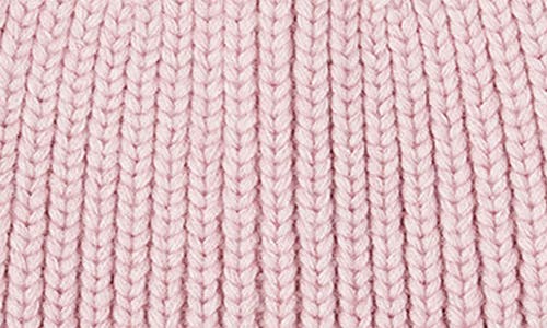 Mackage Kids' Jude Cuff Recycled Wool Blend Rib Beanie In Rose