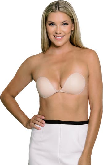 Superlite Fashion Women's Adhesive Strapless Backless Bra - (Nude, DDCup)