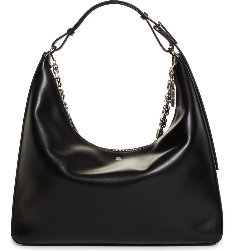 Givenchy Medium Moon Cutout Leather Hobo Bag | Nordstrom