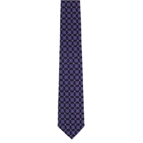 TRAFALGAR TRAFALGAR AZZIMATO DIAMOND STATELY SILK NECKTIE