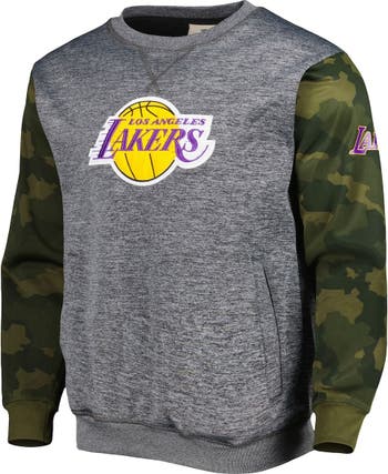 Los Angeles Lakers Nike Small Logo T-Shirt - Grey Heather - Mens