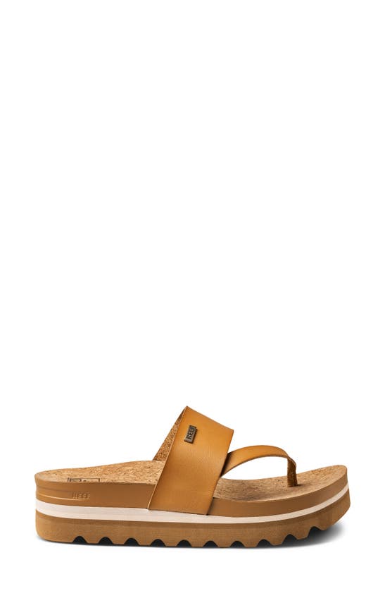 Shop Reef Sol Hi Platform Sandal In Natural