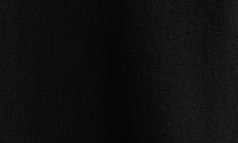 Shop Lemaire Short Sleeve Cotton Knit Button-up Shirt In Black