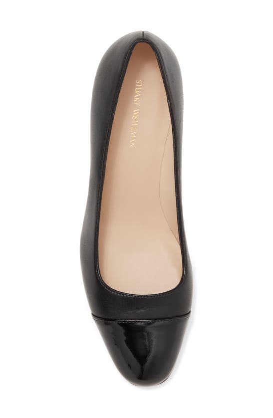 Stuart Weitzman Flareblock 60 Pump In Black