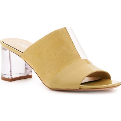 Botkier Decker Slide Sandal, Yellow