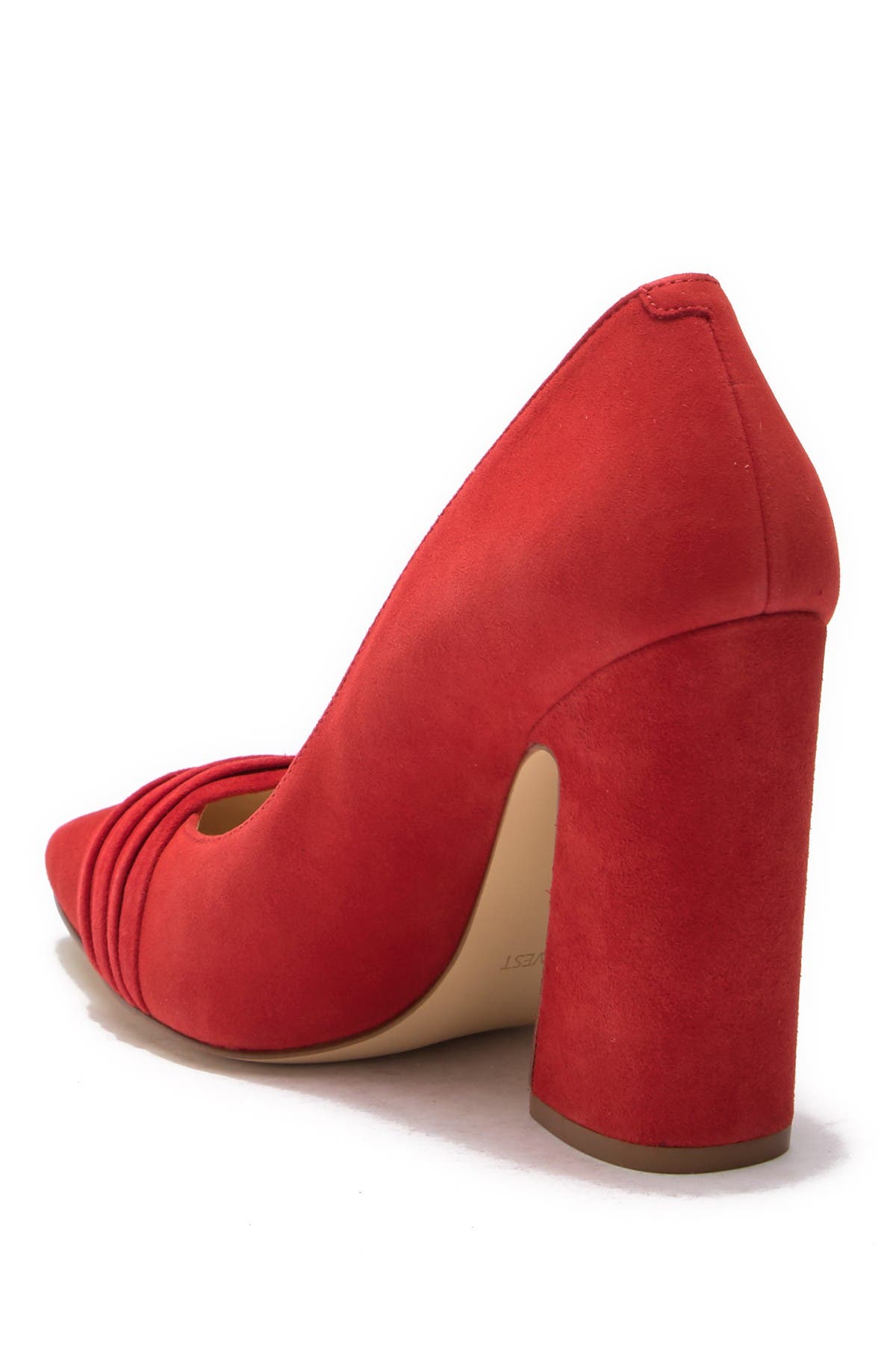 nine west holliman suede pump