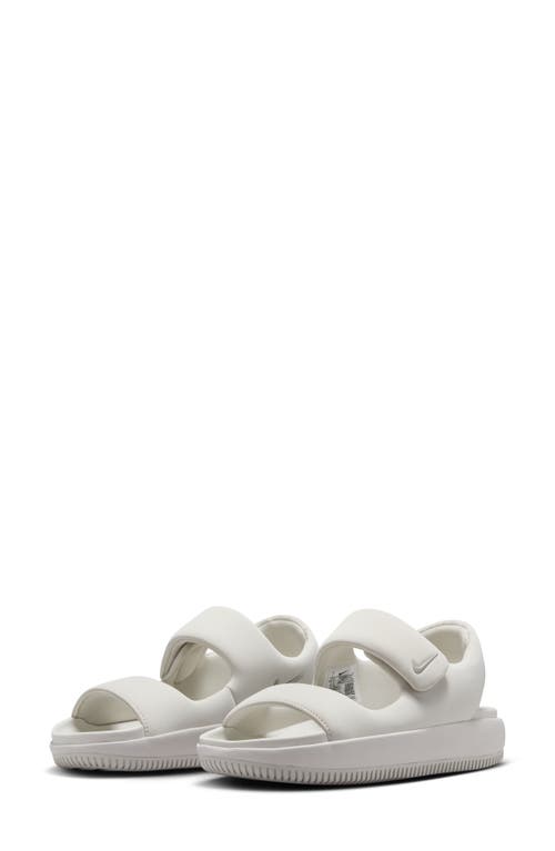 Shop Nike Calm Sandal In Light Bone/light Bone