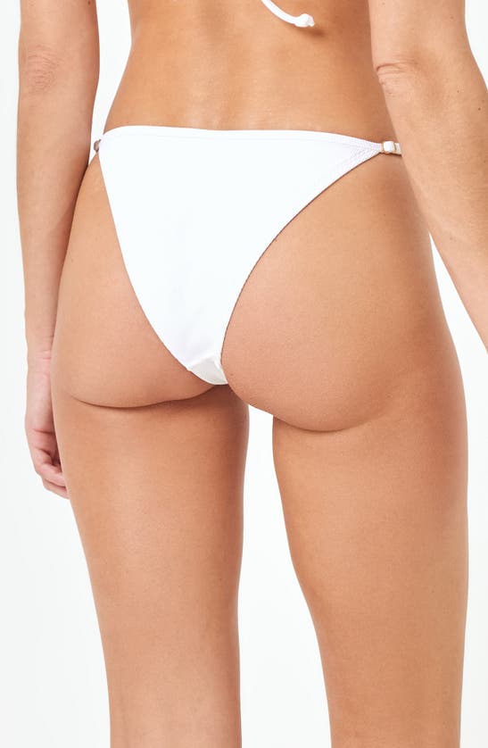 L*space Remi Bitsy Bikini Bottoms In White