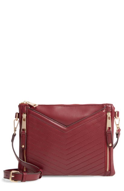 sondra roberts squared quilted crossbody