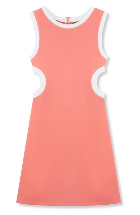 cutout sleeveless dress