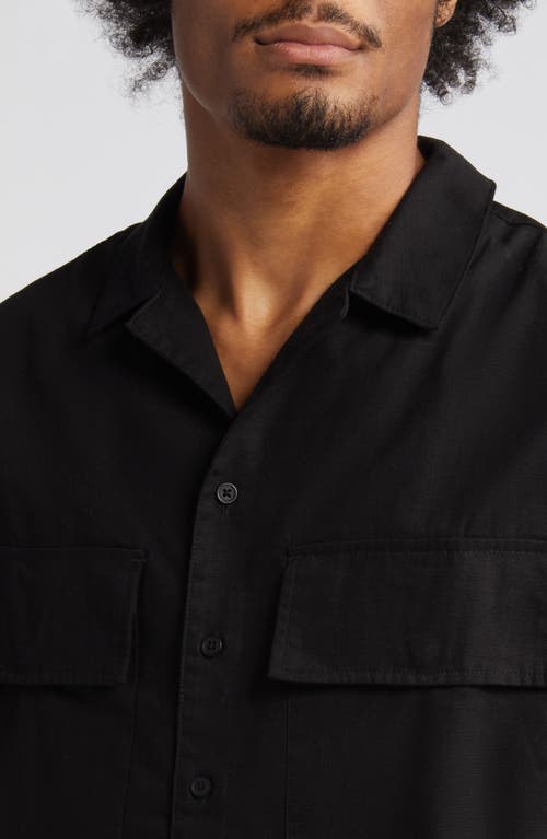 Bp. Utility Camp Shirt In Black