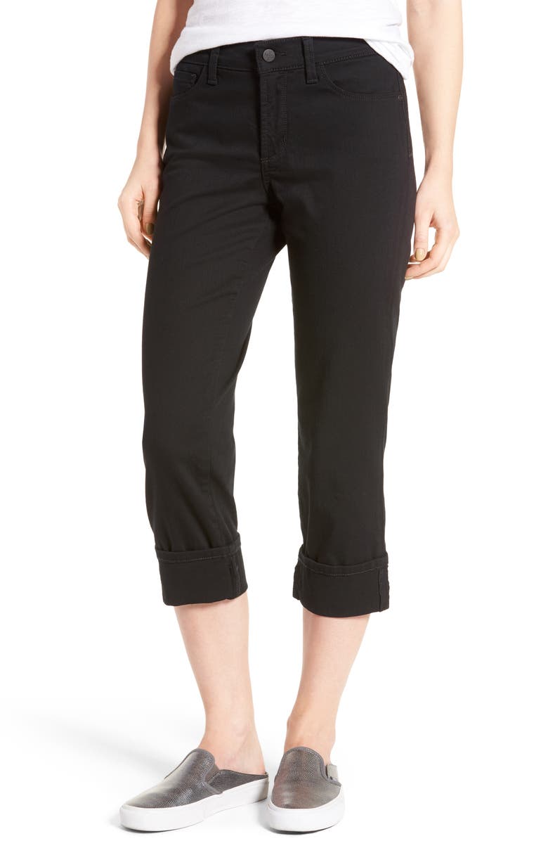 NYDJ Dayla Colored Wide Cuff Capri Jeans (Regular & Petite) | Nordstrom