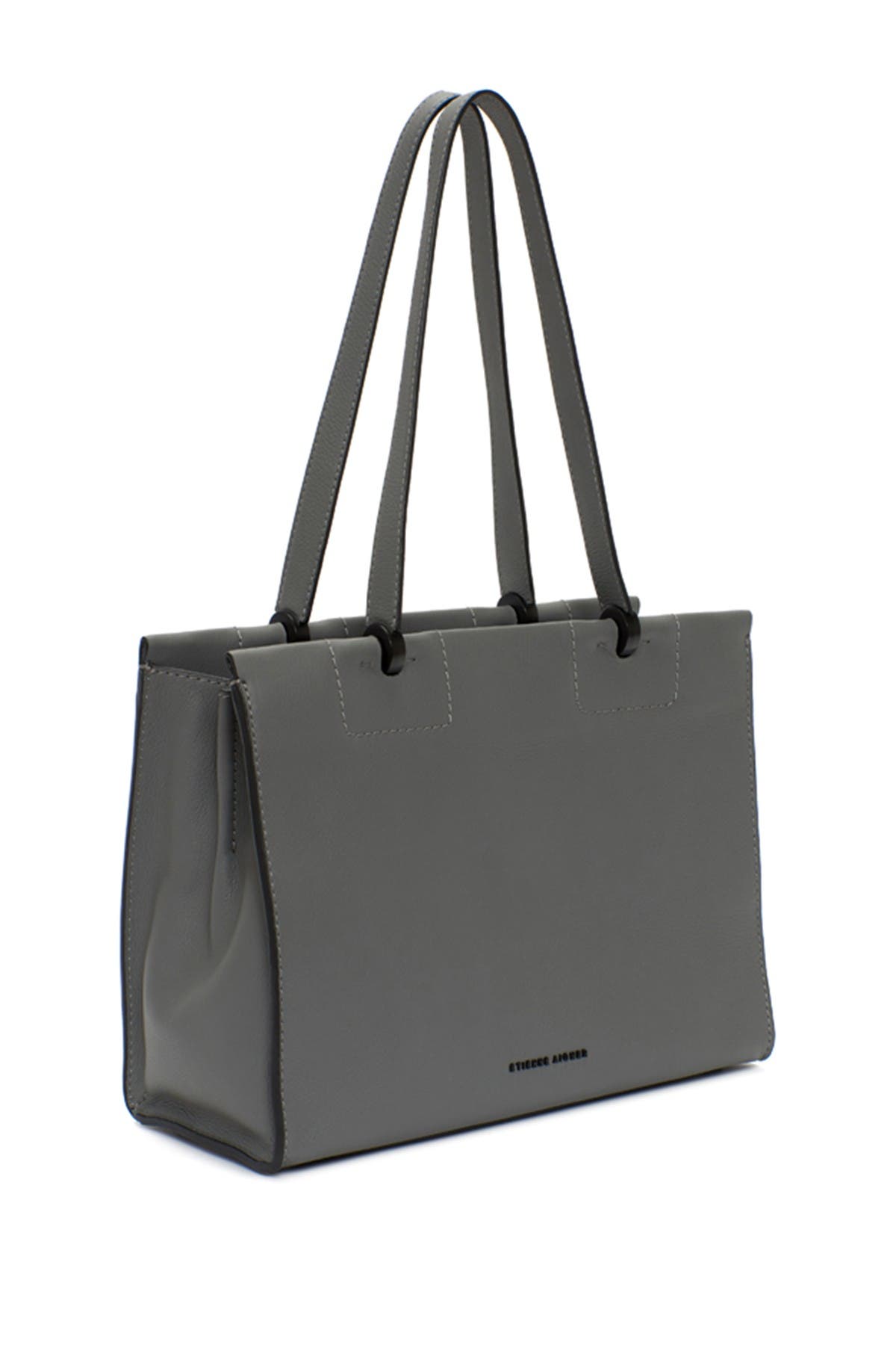 Etienne Aigner Colette Leather Tote Bag In Slate leslt ModeSens