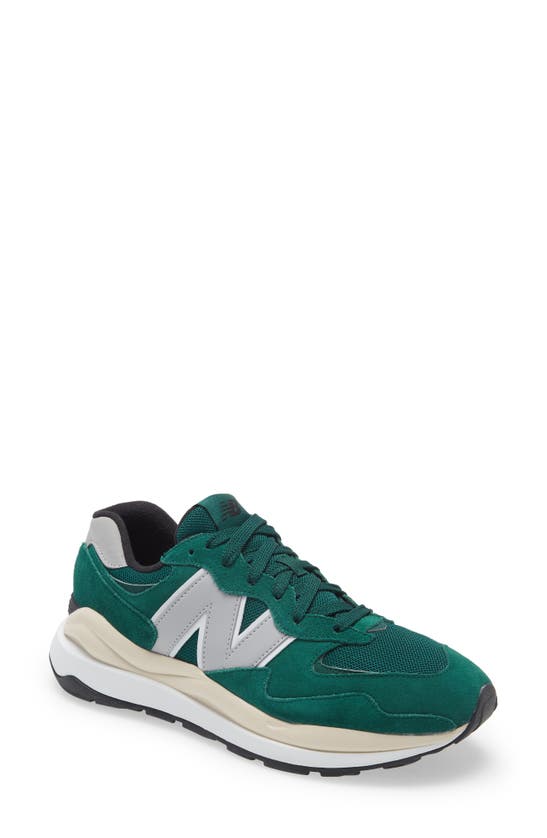 New Balance 5740 Sneaker In Night Watch Green/ Timberwolf