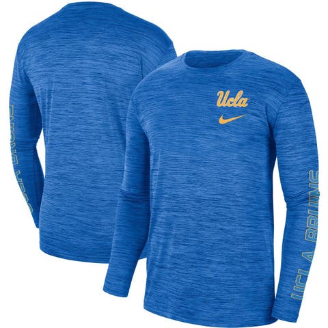 UCLA Bruins Under Armour Jackie Robinson Raglan 3/4 Sleeve Performance T- Shirt Light Blue