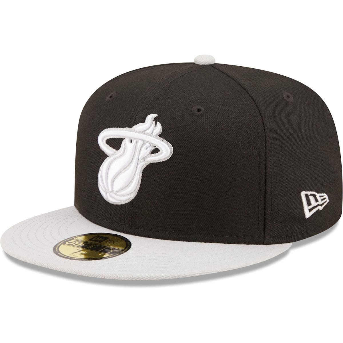 miami heat new era fitted hats