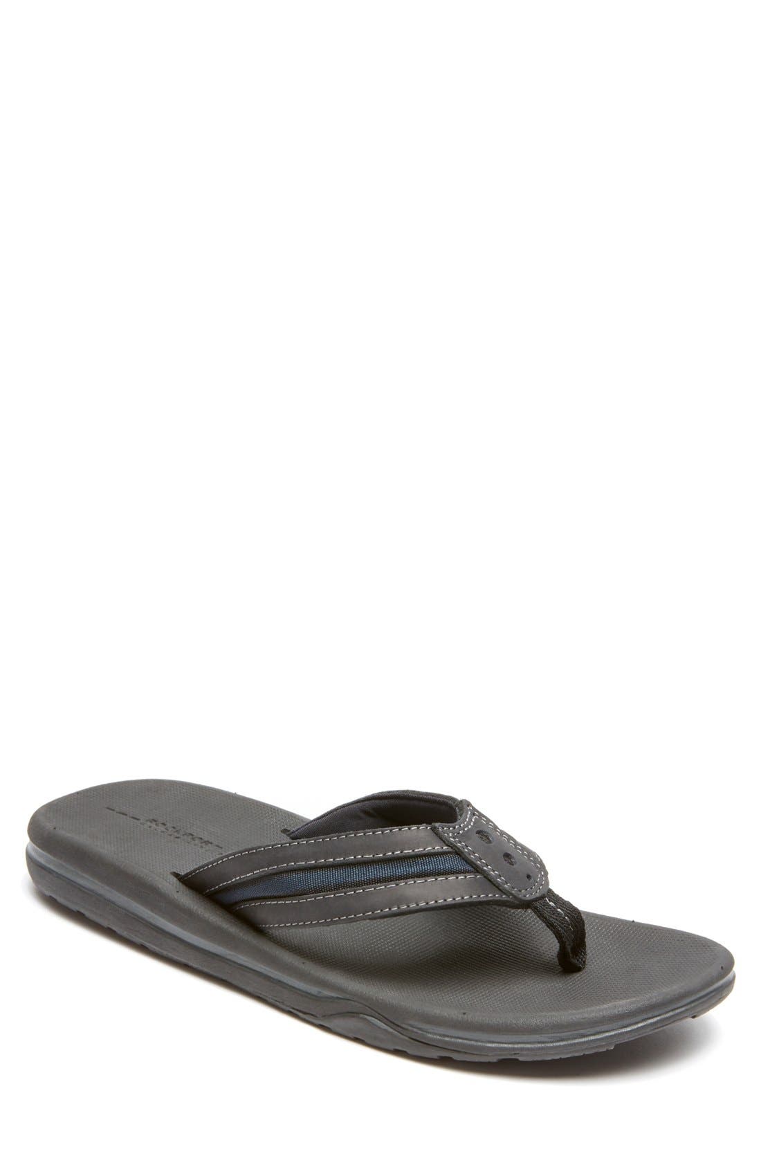 rockport xcs flip flops