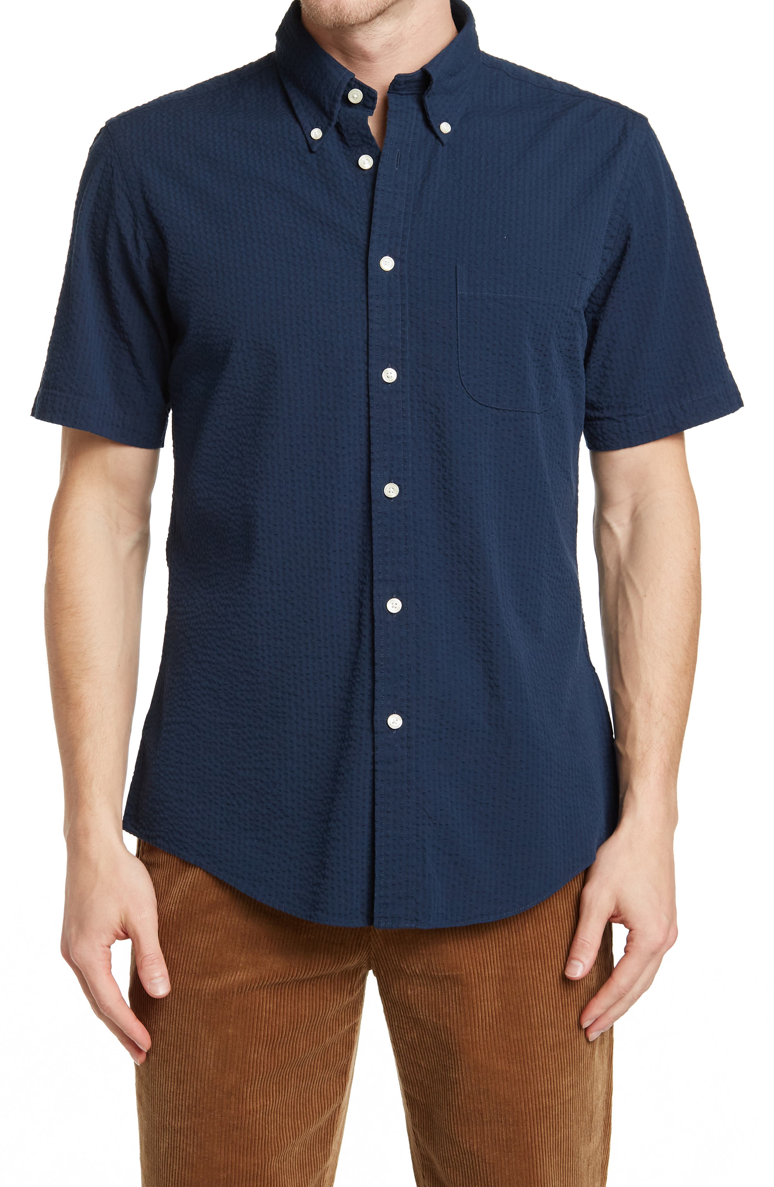Brooks Brothers Seersucker Short Sleeve 