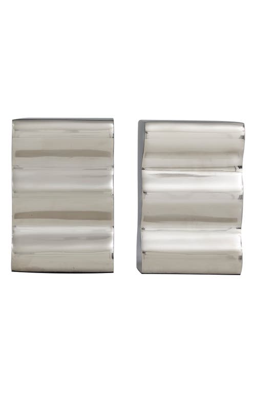 NOVOGRATZ THE NOVOGRATZ CURVY ALUMINUM BOOKENDS 
