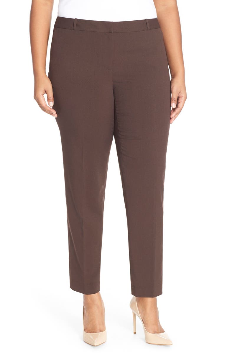 MICHAEL Michael Kors 'Wellesly' Ankle Pants (Plus Size) | Nordstrom