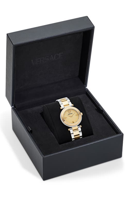 Shop Versace Reve Bracelet Watch, 35mm In Two Tone