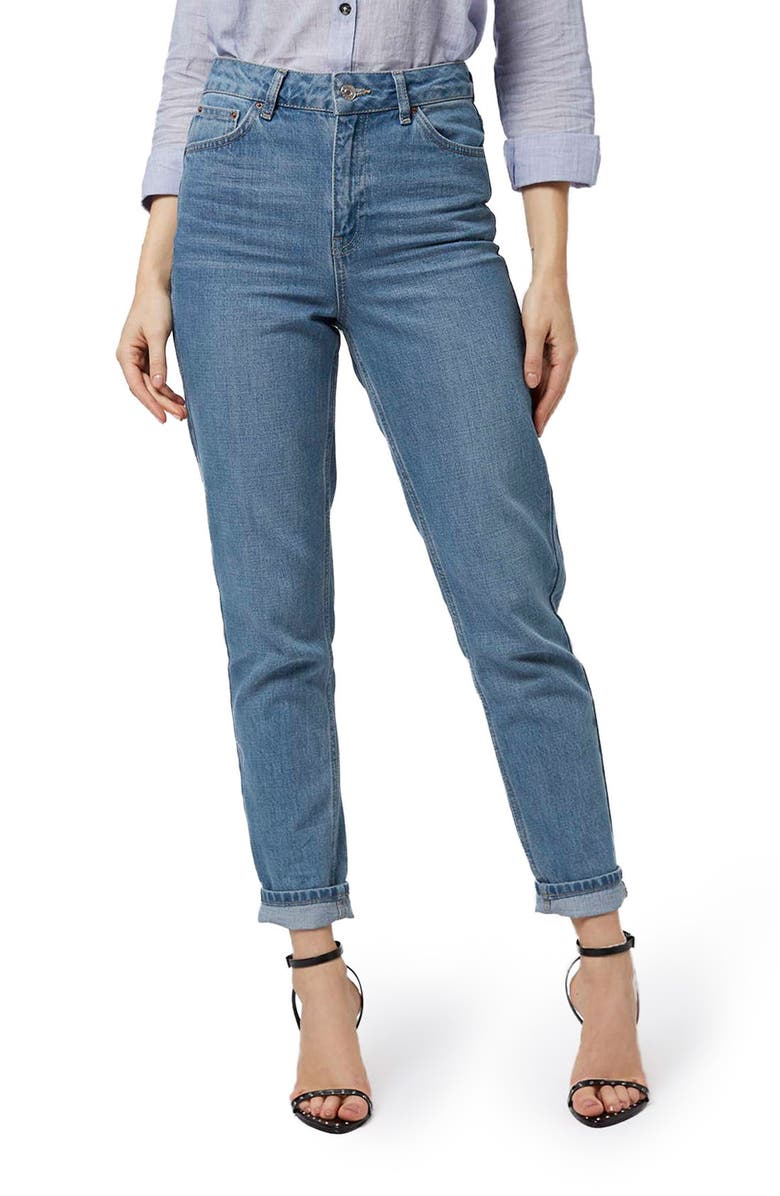 Topshop High Rise Mom Jeans | Nordstrom