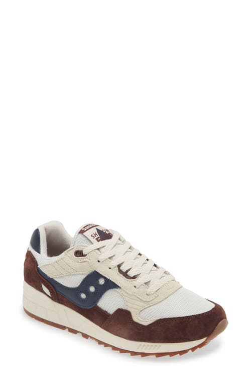 Saucony Shadow 5000 Sneaker In Moon/chocolate