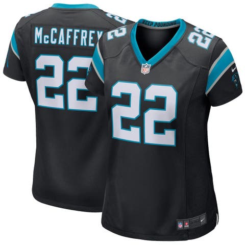 Women's Nike Christian McCaffrey Blue Carolina Panthers Color Rush Legend  Player Jersey 