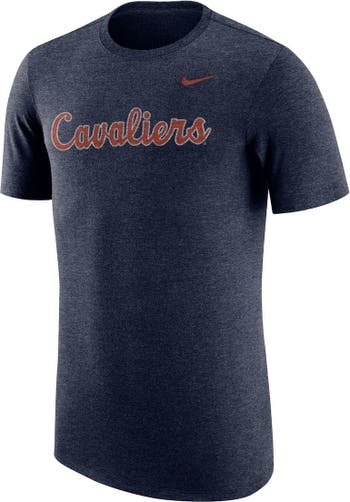 Cleveland Indians Men's Dri Fit V-Neck Pullover Jersey Small Navy