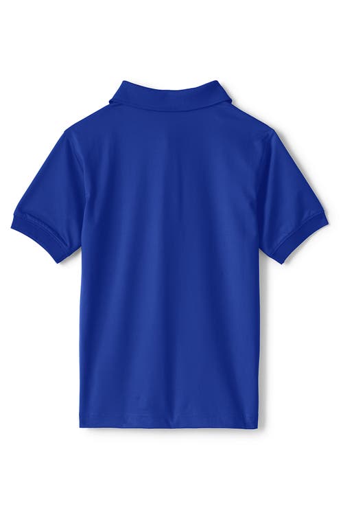 LANDS' END LANDS' END SCHOOL UNIFORM  KIDS SHORT SLEEVE RAPID DRY POLO SHIRT 
