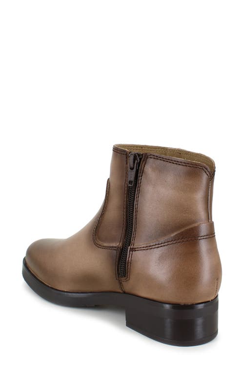 Shop National Comfort Esmeralda Water Resistant Ankle Boot In Taupe Leather