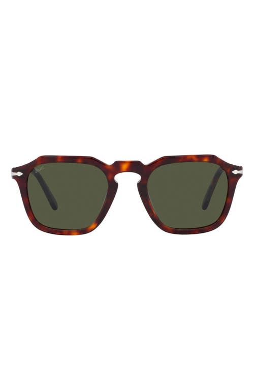 Persol 50mm Square Sunglasses in Havana at Nordstrom