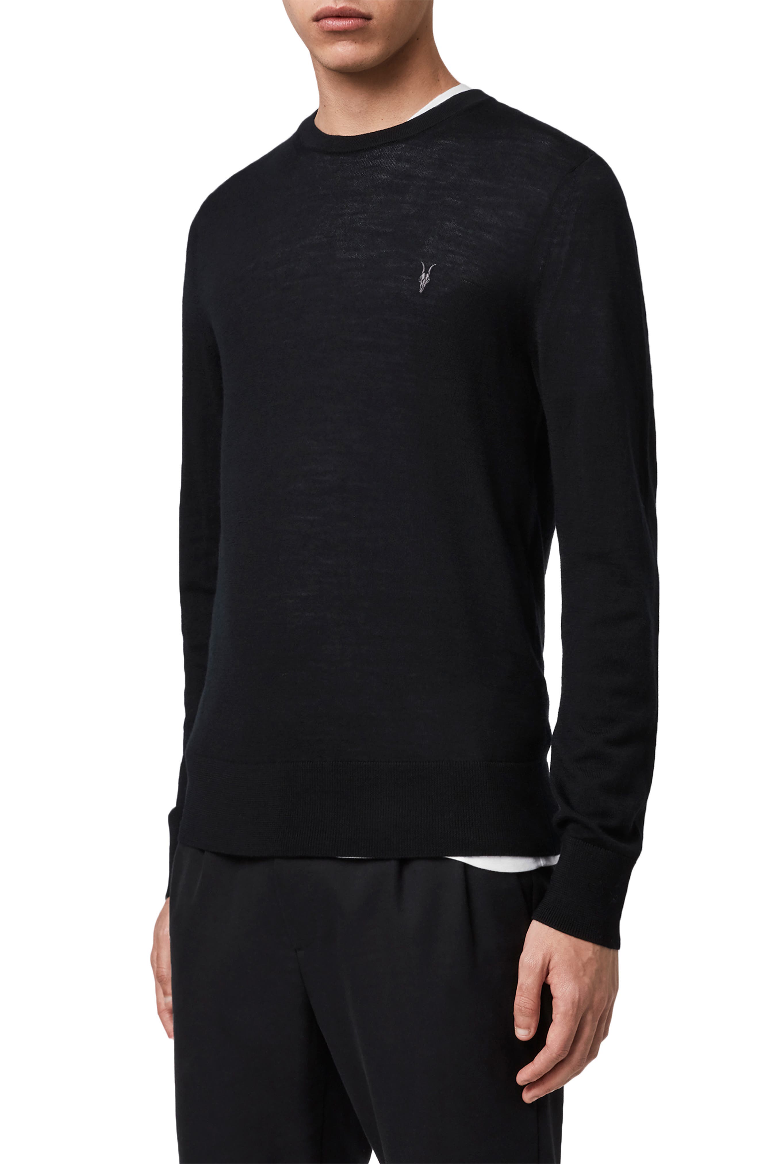 all saints crew neck jumper