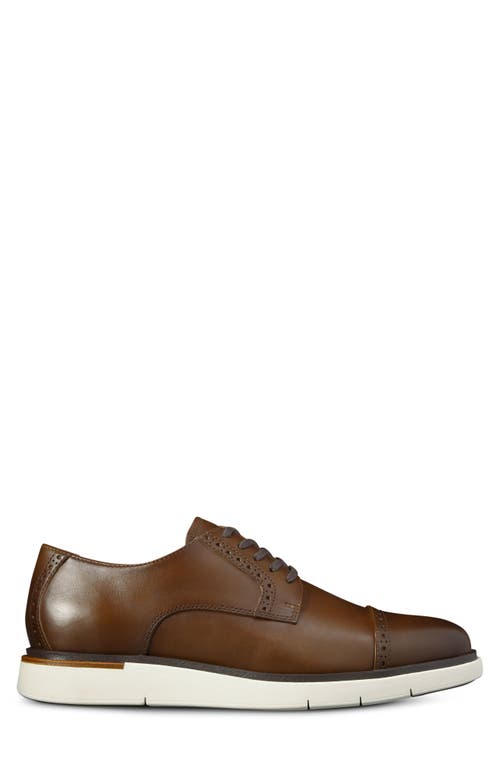 Allen Edmonds Men's Caleb Brogue Lace Up Derby Sneakers In Coffee